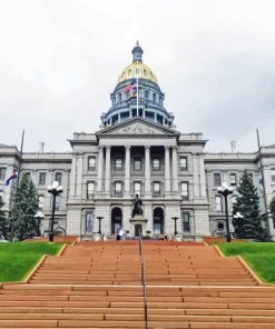 The Colorado State Capitol Diamond Painting