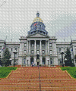 The Colorado State Capitol Diamond Painting