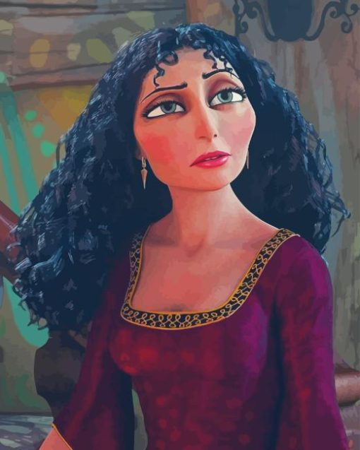 The Mother Gothel Diamond Painting