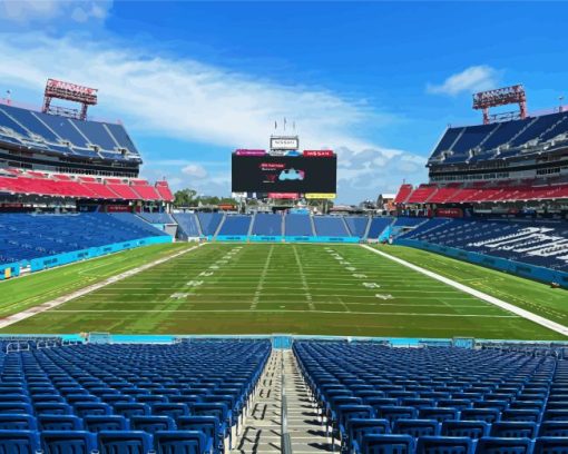 Titans Nissan Stadium Diamond Painting