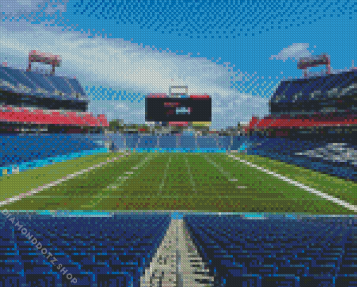 Titans Nissan Stadium Diamond Painting