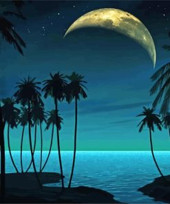 Tropical Night Diamond Painting