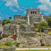 Tulum Ruins Diamond Painting