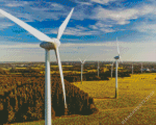 Turbines Diamond Painting