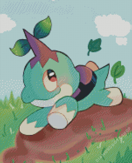 Turtwig Diamond Painting