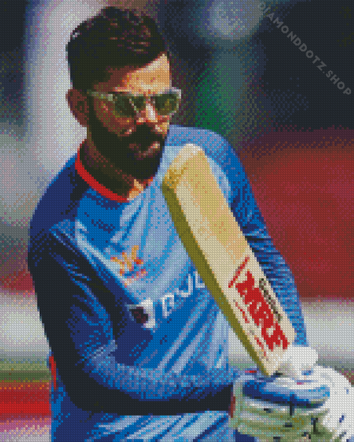 Virat Kohli Cricket Player Diamond Painting