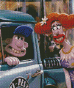 Wallace And Gromit Diamond Painting