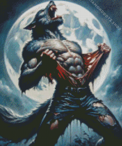 Werewolf Diamond Painting