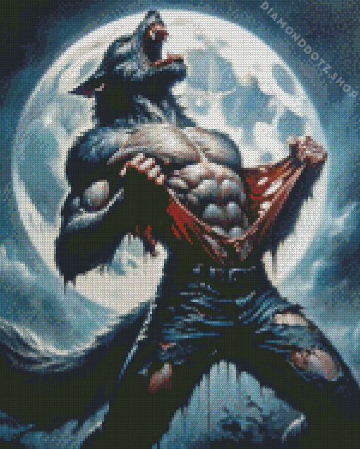 Werewolf Diamond Painting