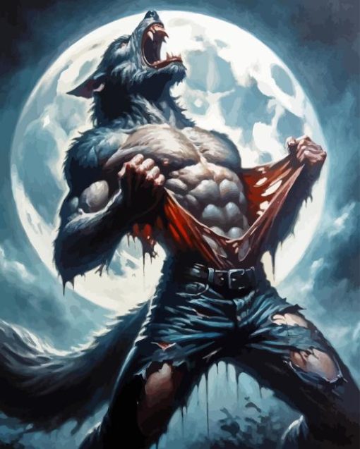 Werewolf Diamond Painting