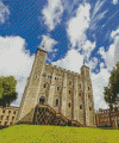 White Tower Of London England Diamond Painting