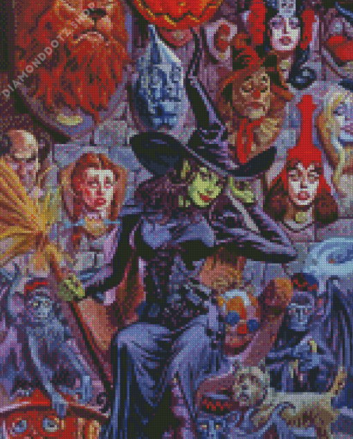 Wicked Witch Of The West Diamond Painting