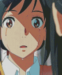 Your Name Mitsuha Miyamizu Diamond Painting