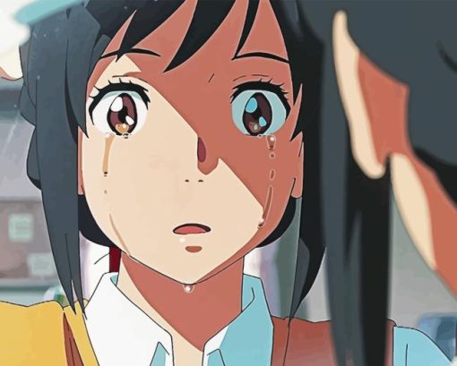 Your Name Mitsuha Miyamizu Diamond Painting