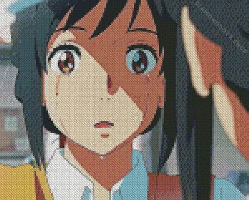 Your Name Mitsuha Miyamizu Diamond Painting