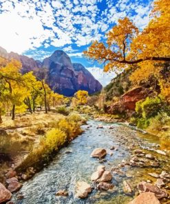 Zion Park Diamond Painting