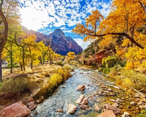 Zion Park Diamond Painting