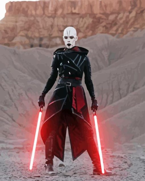 Asajj Ventress Diamond Painting