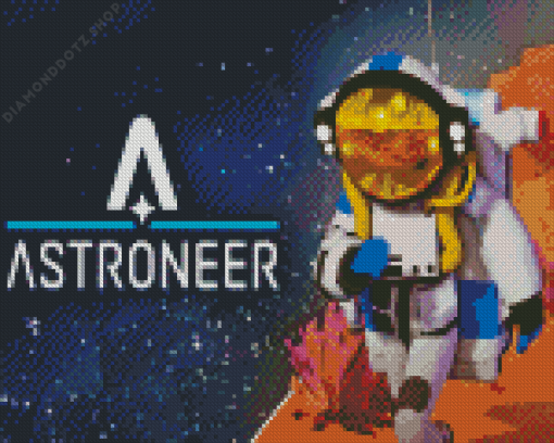 Astroneer Poster Diamond Painting