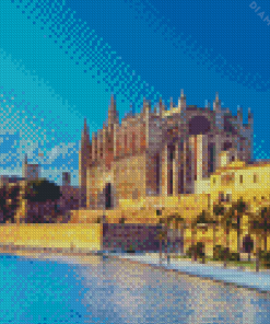 Baleares Palma De Mallorca Cathedral Diamond Painting