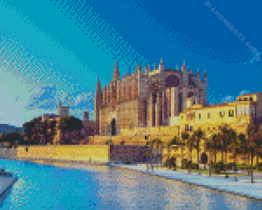 Baleares Palma De Mallorca Cathedral Diamond Painting