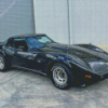 Black 79 Corvette Car Diamond Painting