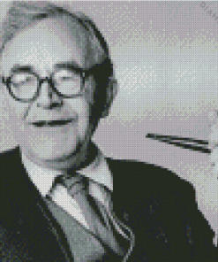 Black And White Karl Barth Diamond Painting