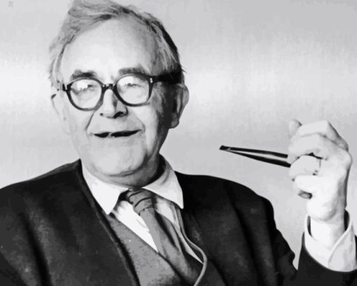 Black And White Karl Barth Diamond Painting