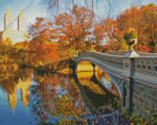 Bow Bridge Diamond Painting