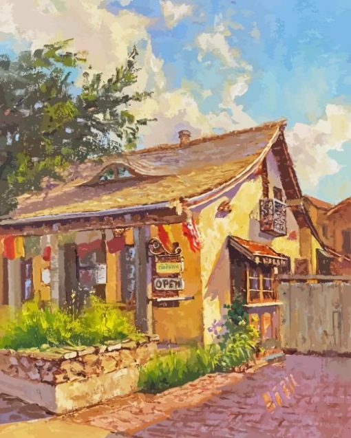 Carmel By The Sea Art Diamond Painting