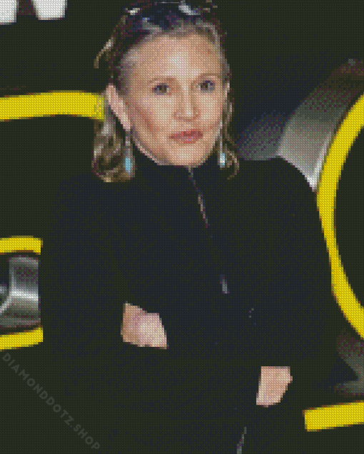 Carrie Fisher Diamond Painting