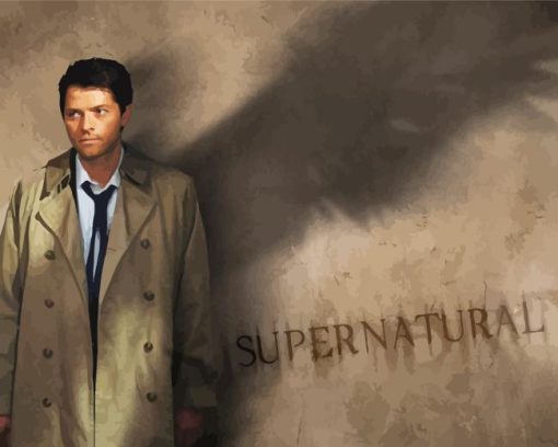 Castiel Supernatural Diamond Painting