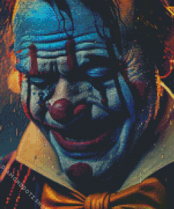 Crying Clown Diamond Painting