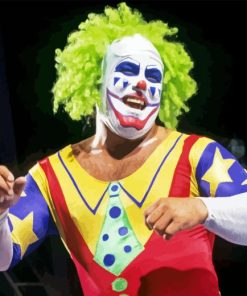 Doink The Clown Diamond Painting