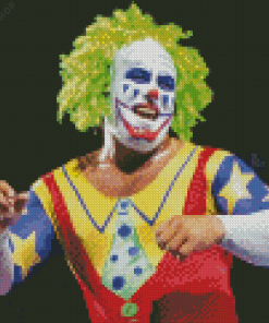 Doink The Clown Diamond Painting