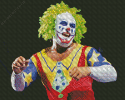 Doink The Clown Diamond Painting