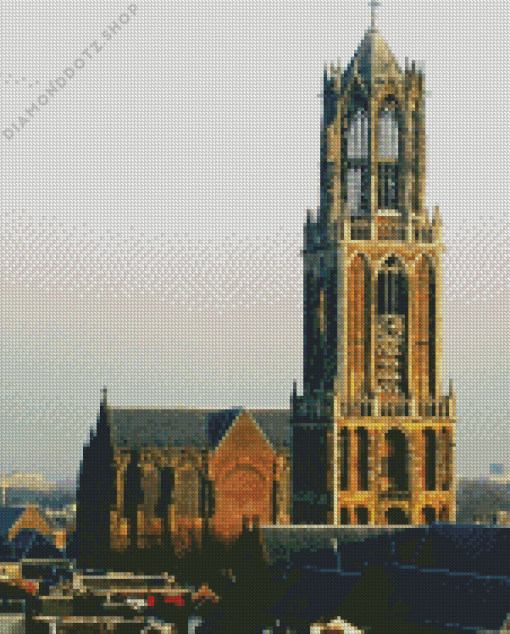 Dom Tower Diamond Painting