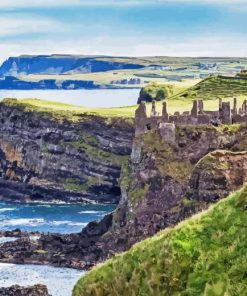 Dunluce Castle Diamond Painting