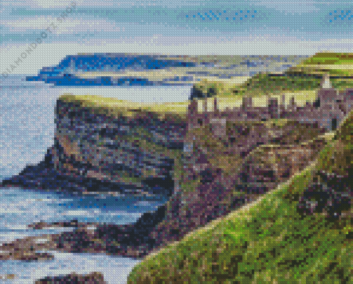 Dunluce Castle Diamond Painting