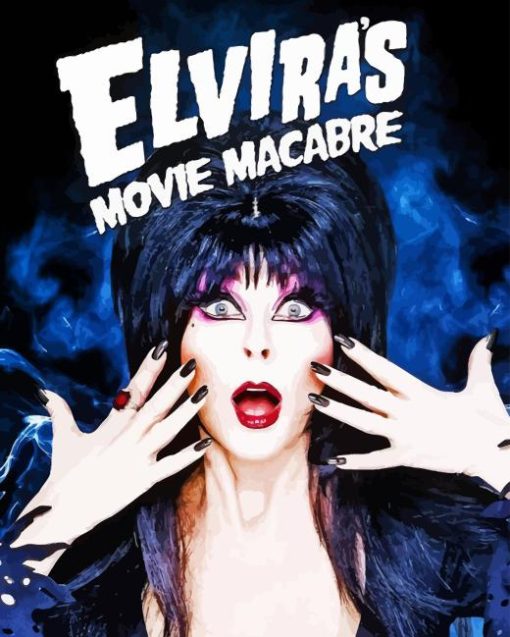 Elvira Mistress Of The Dark Diamond Painting