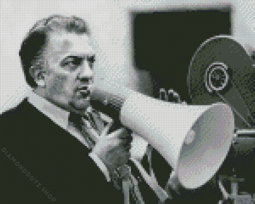 Federico Fellini Diamond Painting