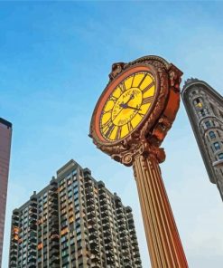 Flat Iron Building New York Diamond Painting