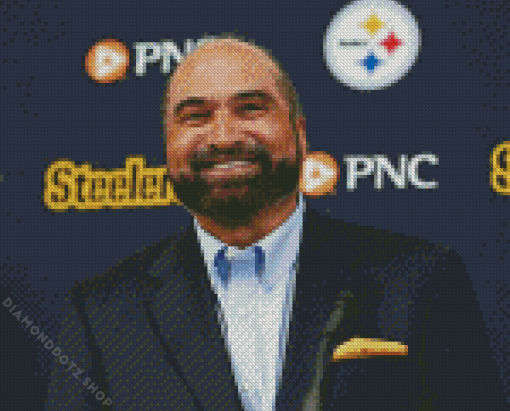 Franco Harris Diamond Painting