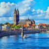 Germany Magddeburg Lift Bridge Diamond Painting