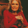 Gloria Steinem Diamond Painting