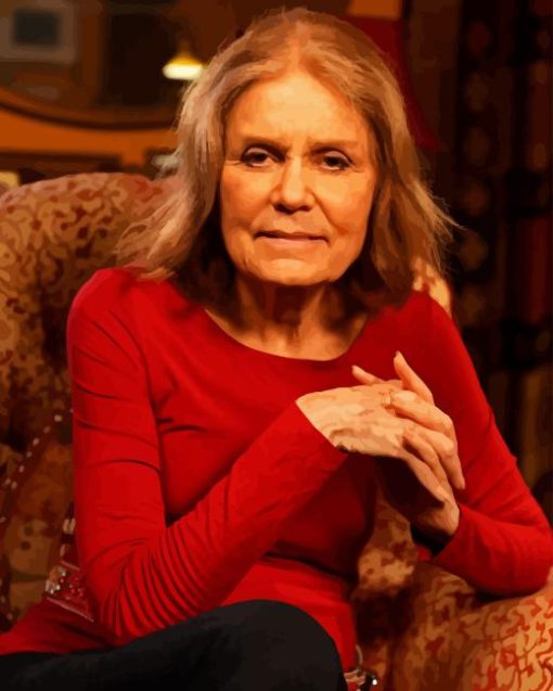 Gloria Steinem Diamond Painting