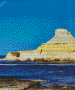 Gozo Island Landscape Diamond Painting