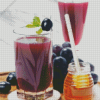 Grape Juice With Honey Diamond Painting