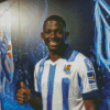 Hamari Traore Real Sociedad Diamond Painting