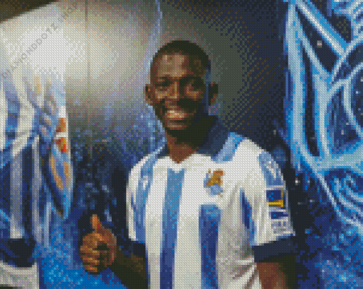 Hamari Traore Real Sociedad Diamond Painting